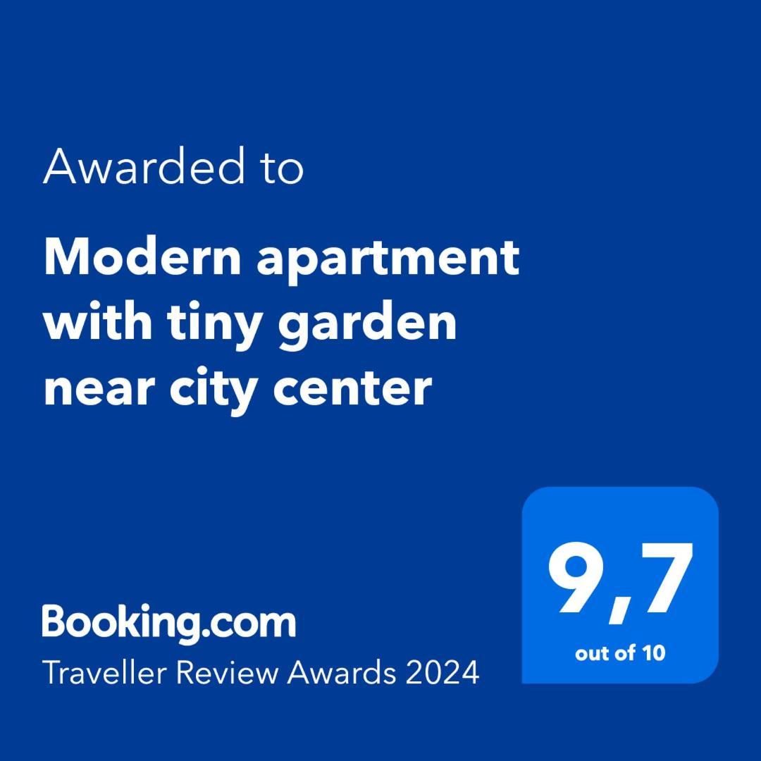 Modern Apartment With Tiny Garden Near City Center Wien Eksteriør billede